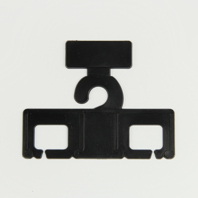 Label stiker khusus Hitam Plastik Suspensi Hanger PP Custom Printing